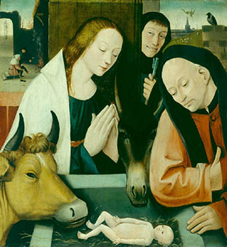 Anonymous, The Adoration of the Shepherds after Hieronymus Bosch (c.1550).