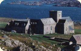 Celtic monastery, Iona, Scotland.