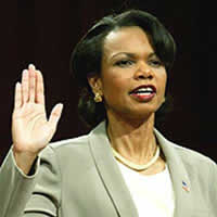 Condi Rice.