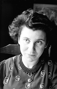 Photograph of Etty Hillesum.