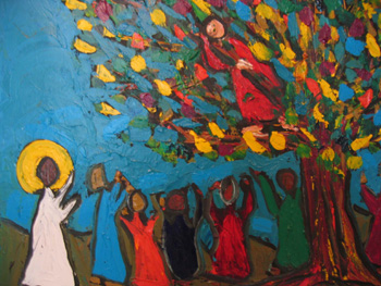 Zacchaeus by Joel Whitehead.