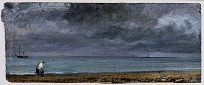 John Constable Brighton Beach 1824 sm