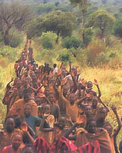 The "Lost Boys of Sudan".