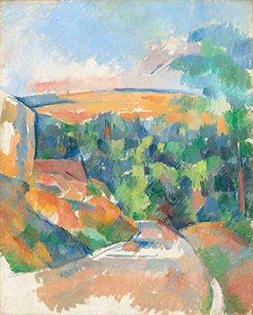 Paul Cezanne, The Bend in the Road (1900/1906).