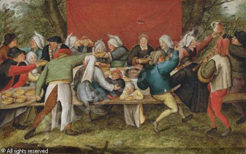 Pieter Brueghel, 16th century painting.