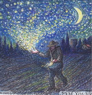 Starlight Sower by Hai Knafo.