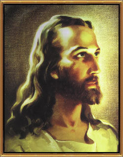 Head of Christ by Warner Sallman (1940).