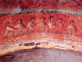 Women celebrating the eucharist.