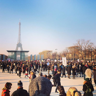 Women's March 2017, Paris.