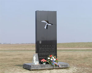 Mass grave at Ovcara, Croatia