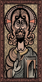 The-Vlah on Newgrounds, Celtic-Influenced Christ.